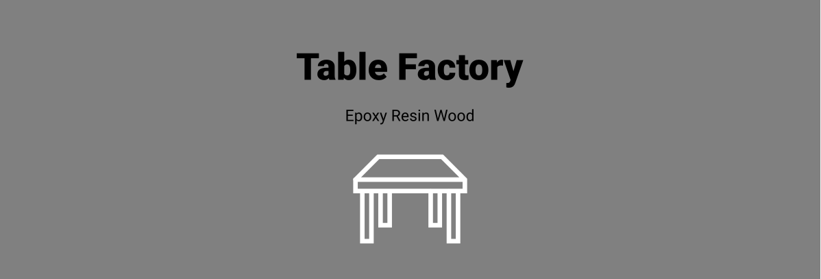 Epoxy Resin Table Factory