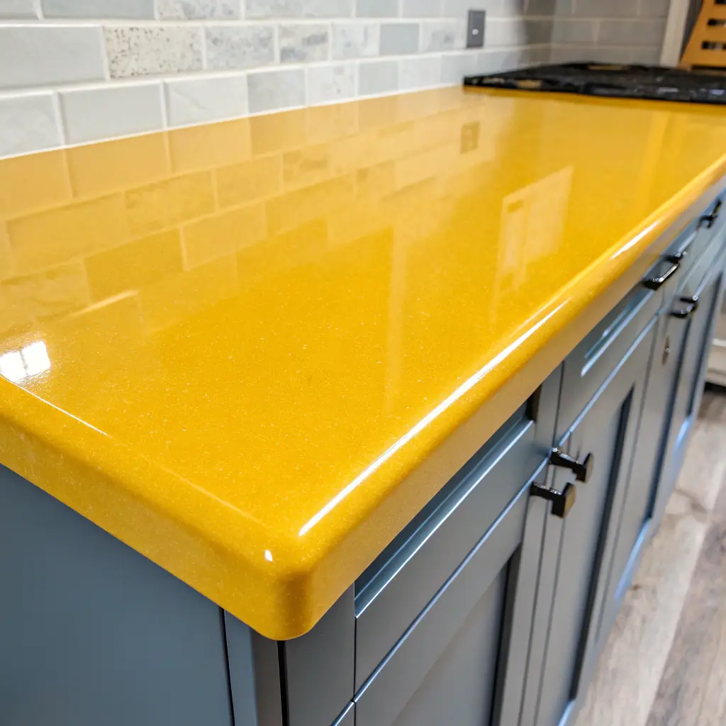Large Rectangular Epoxy Table